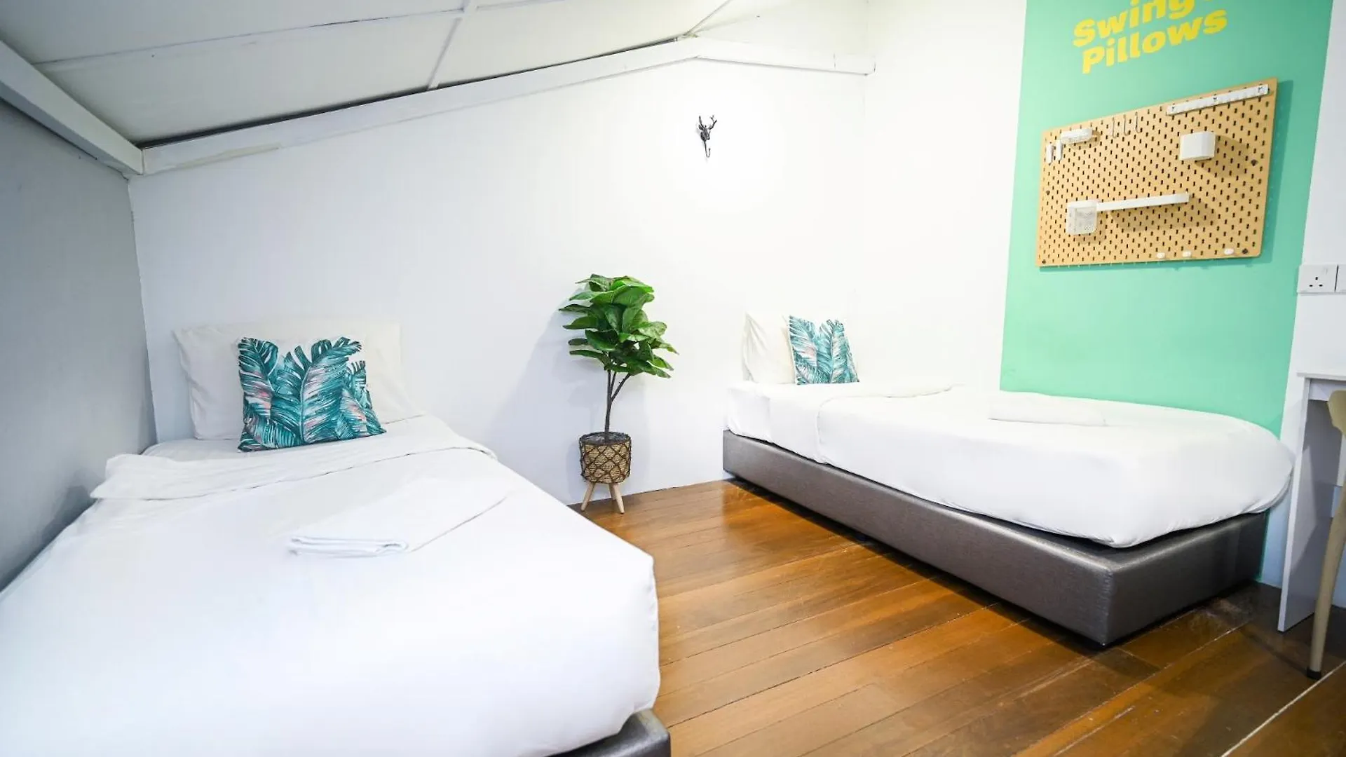 Swing & Pillows @ Beach Street George Town Hostel